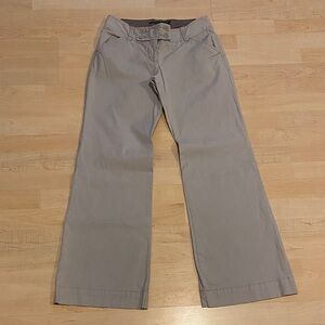Old Navy Grey Wide Leg Pants Women’s Size 4 Stretch Business Casual Workwear